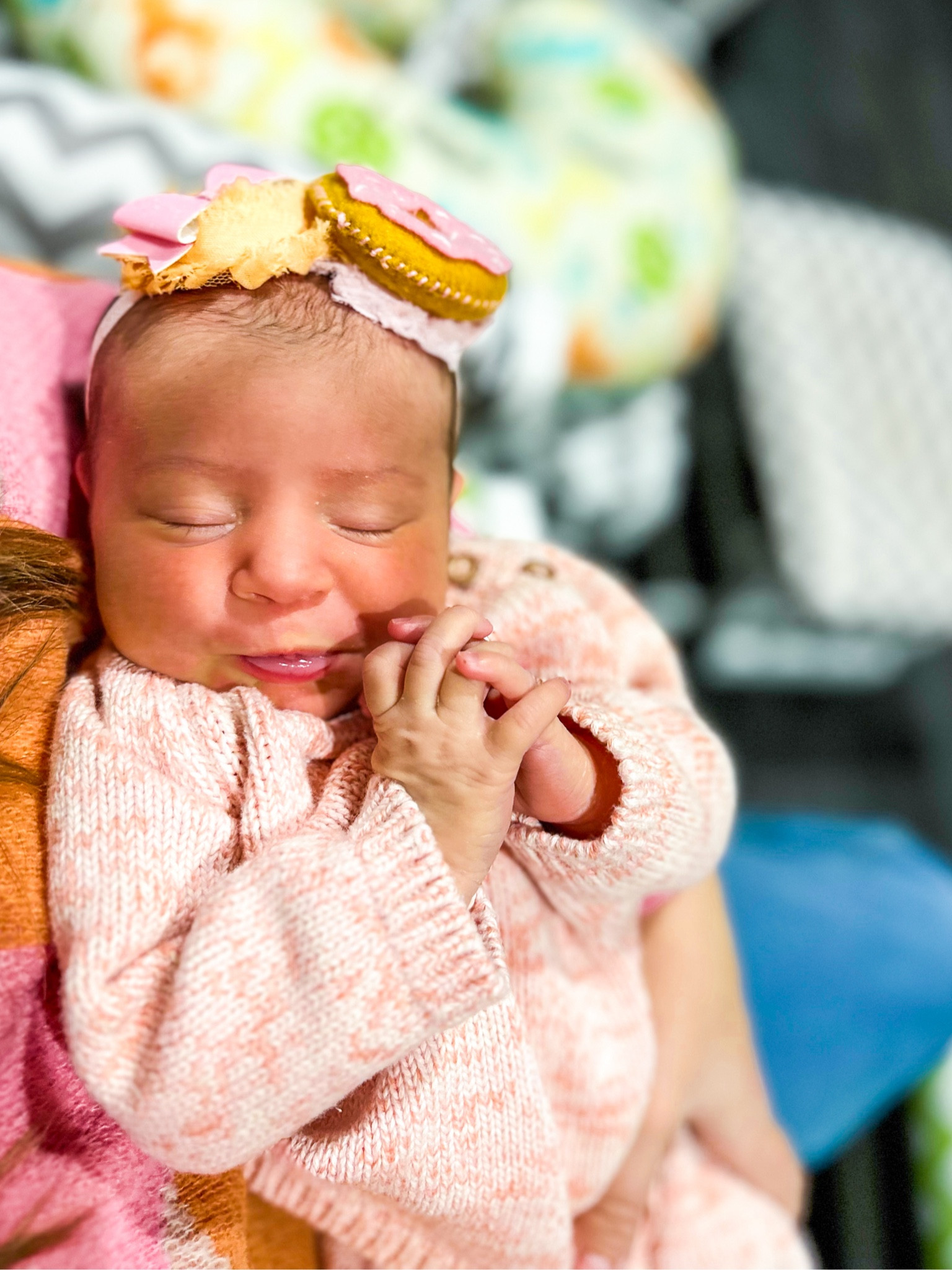 Newborn baby girl outfit and donut headband 

#LTKSeasonal #LTKKids #LTKBaby