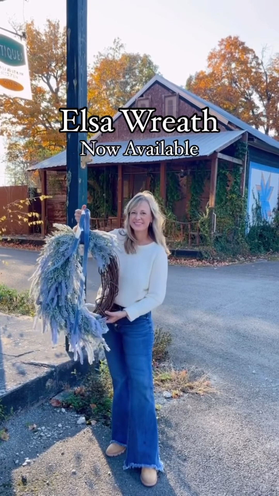 Faux snow covered pine winter wreath now in our Etsy shop!

#LTKHome #LTKU #LTKSeasonal