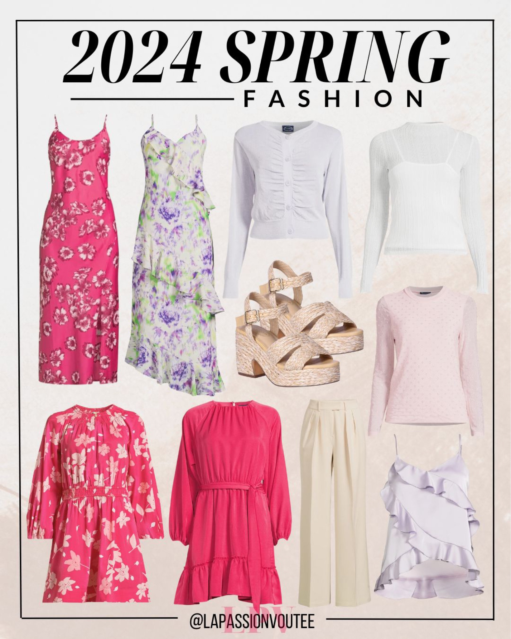 Emerge into the vibrant spirit of 2024 Spring Fashion, where elegance meets innovation. A kaleidoscope of colors, flowing silhouettes, and intricate details redefine the season's aesthetic. Embrace a fusion of timeless styles and contemporary flair, as fashion unfolds a captivating narrative that transcends boundaries and celebrates individuality.

#LTKMostLoved #LTKSeasonal #LTKstyletip