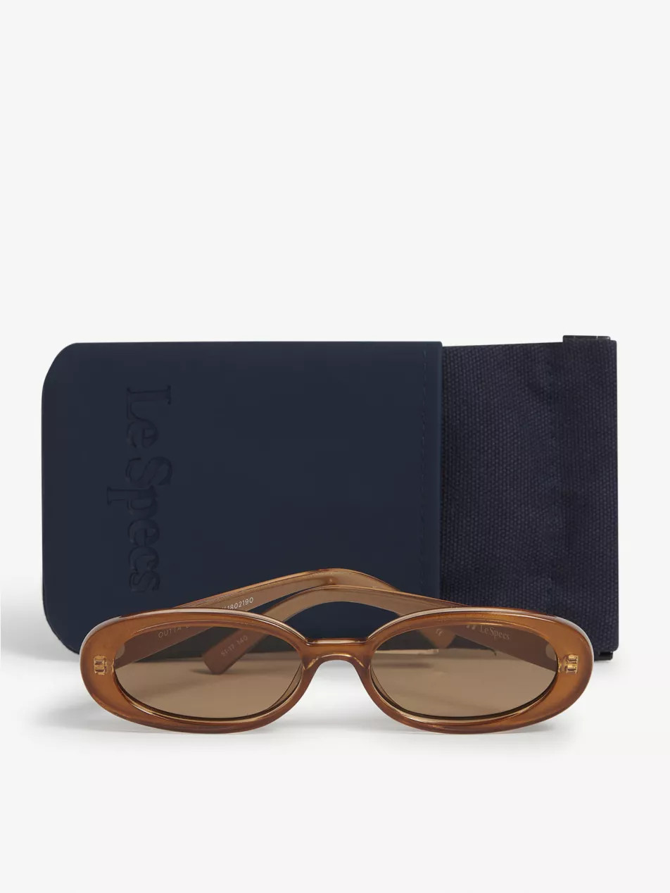 Outta Love oval-frame polycarbonate sunglasses | Selfridges