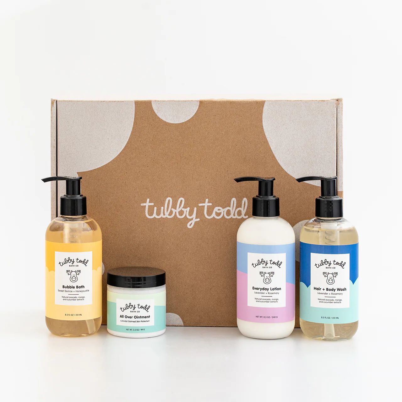 The Essentials Gift Set | Tubby Todd Bath Co