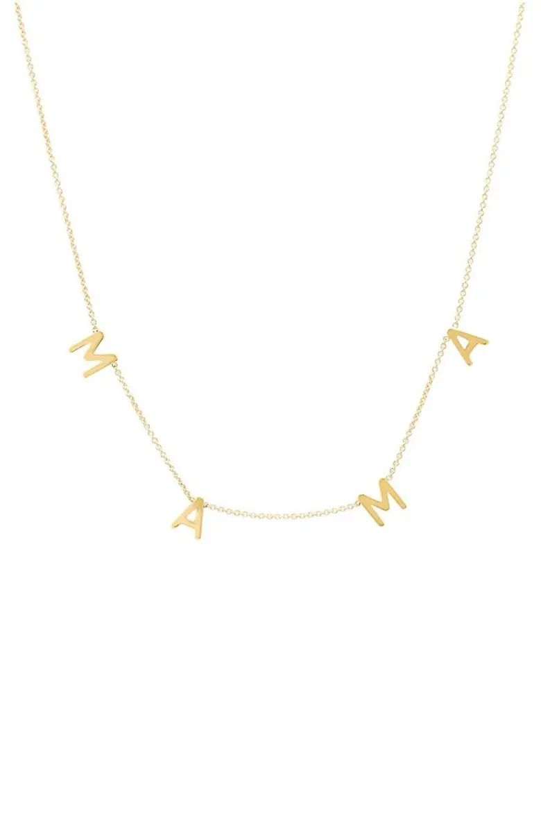 Rating 5out of5stars(1)1MAMA Pendant NecklaceCHRISTINA GREENE | Nordstrom
