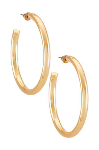 Casa Clara Annie Hoop Earring in Gold from Revolve.com | Revolve Clothing (Global)