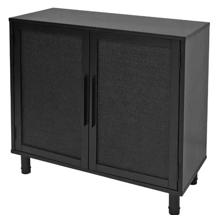 Delancey 2 Door Rattan Accent Cabinet | Wayfair North America