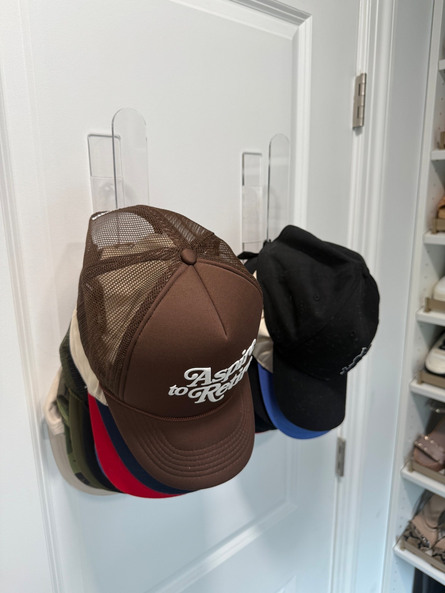 Hat hangers, hat hooks, baseball hat rack adhesive, baseball cap holder 

#LTKHome