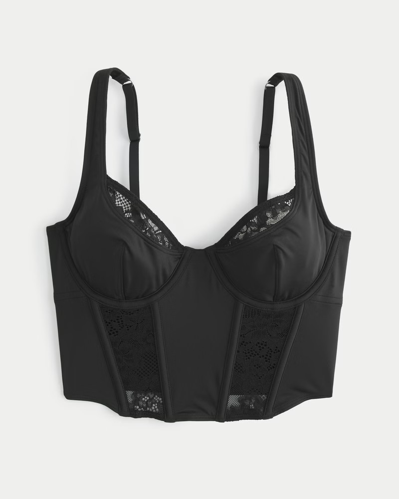 Gilly Hicks Micro-Modal + Lace Bustier | Hollister (US)