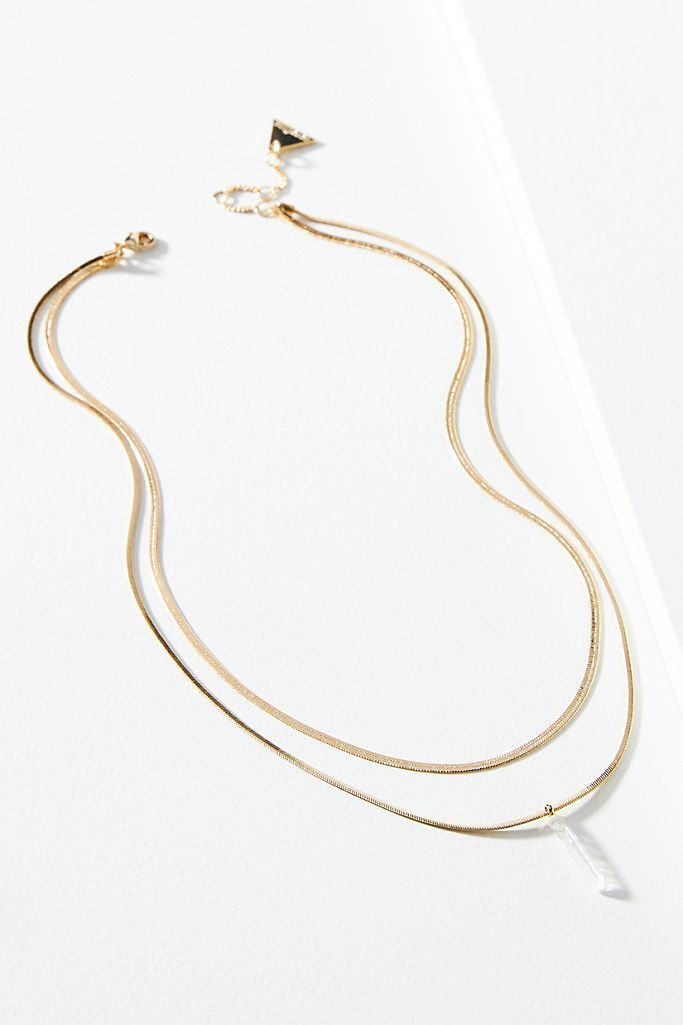 Juno Layered Pendant Necklace | Anthropologie (US)