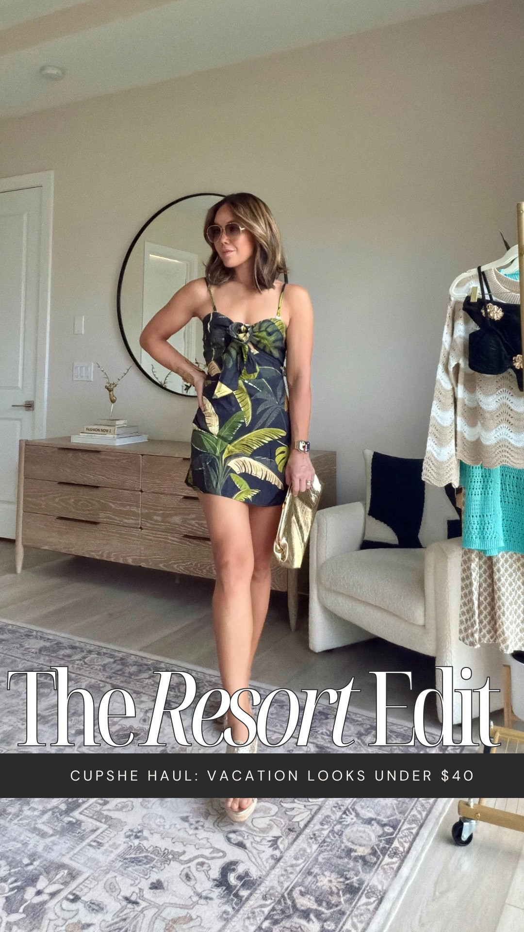 Two standout pieces from @Cupshe  that are coming straight to my next warm-weather getaway.

The Twinkle Factor Green Bikini Set features a flattering sweetheart neckline, adjustable straps, and light support with removable cups. The fit is feminine and polished, with a cut that shows just enough while still feeling comfortable.

I wore the Hawaiian Sun Tropical Mini Dress over it in this video — it’s the perfect tropical layer. But it’s just as good styled on its own for lunch or dinner, and the bikini can easily be paired with a different cover-up if you want options.

Wearing a size small in both. 🌺

If you're refreshing your warm-weather wardrobe, use code CUP15 for 15% off when you spend $70+
USD. 

#LTKgrwm #LTKSwim #LTKTravel