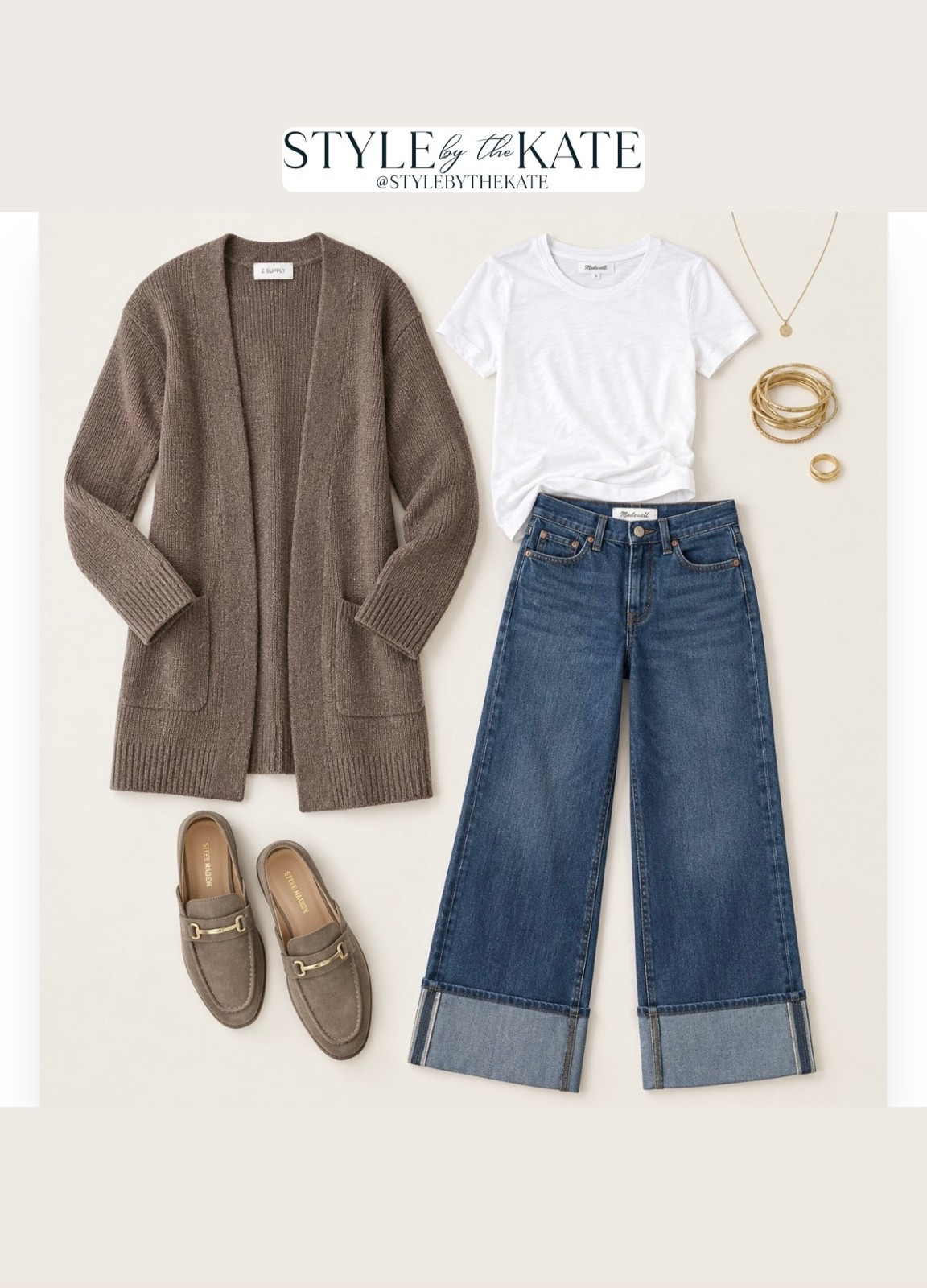 Elevated casual fall outfit! Love these cuff jeans & longer cardigan 🍁

#LTKootd #LTKgrwm #LTKmomlife