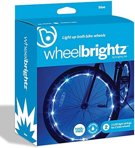 Brightz WheelBrightz LED Bike Wheel Lights – Pack of 2 Tire Lights – Bright Colorful Bicycle Light D | Amazon (US)