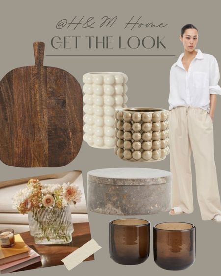 H&M finds I am loving!! The rustic cutting board is a wow! And the neutral bubble vases are super cute!! Love the fluted glass vase with its unique shape!! Check out these beautiful finds!!

#LTKFind #LTKhome #LTKstyletip