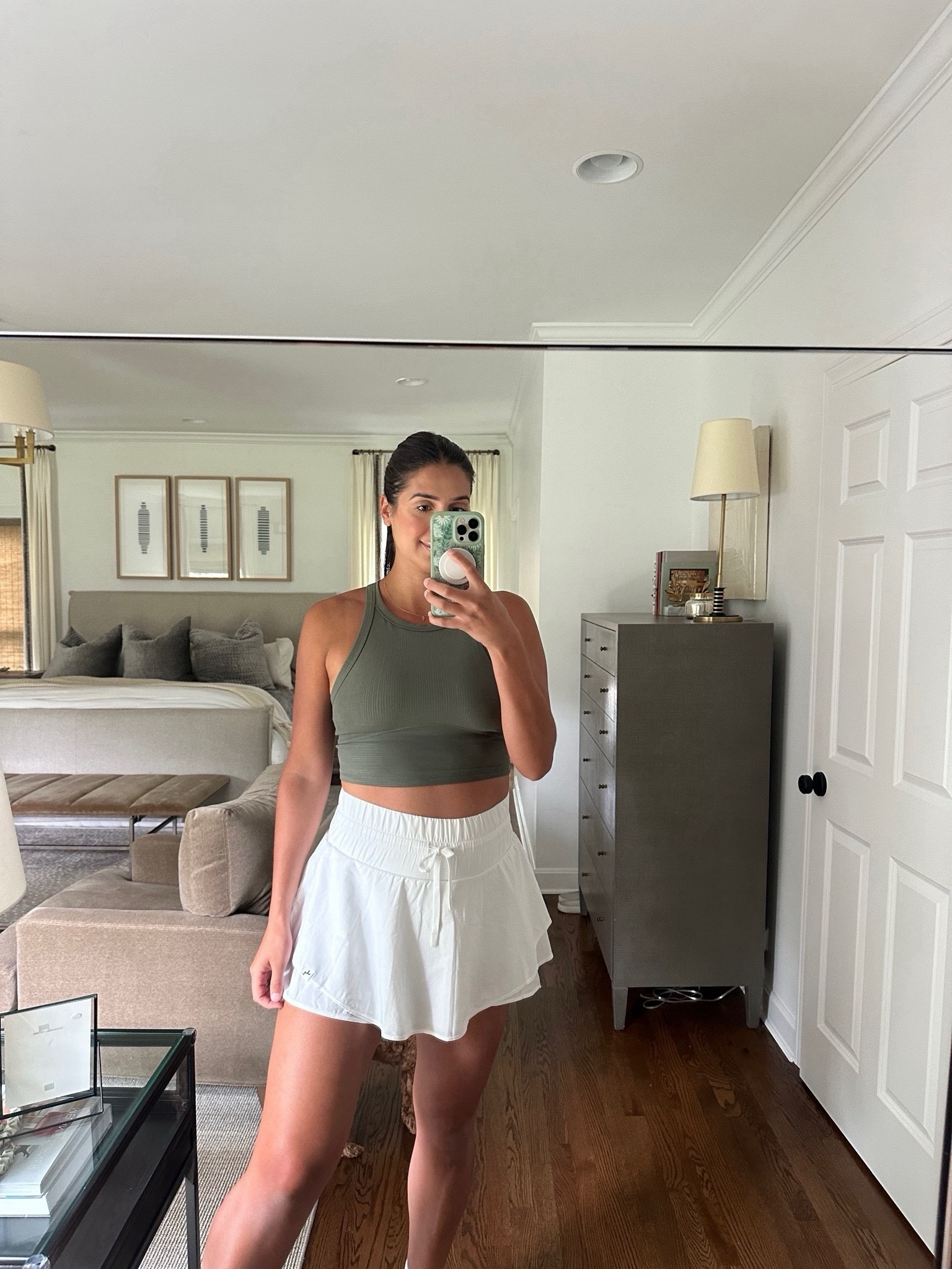 Bump friendly activewear - athleisure - tennis skirt - summer activewear

#LTKSeasonal #LTKActive #LTKStyleTip