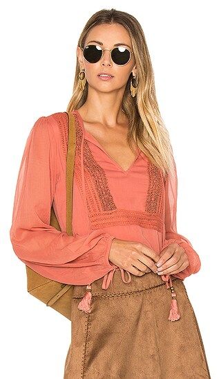 ale by alessandra x REVOLVE Micaela Blouse in Sweet Dahlia | Revolve Clothing