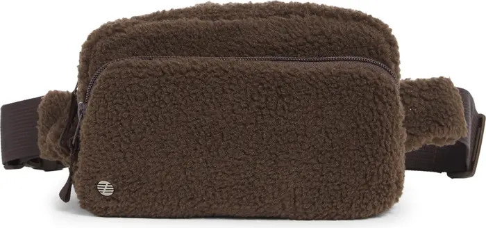 Z by Zella Faux Shearling Belt Bag | Nordstromrack | Nordstrom Rack
