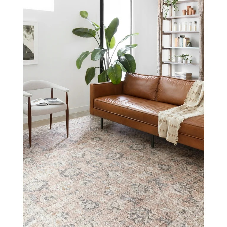 Loloi II Skye Oriental Blush / Grey Area Rug | Walmart (US)