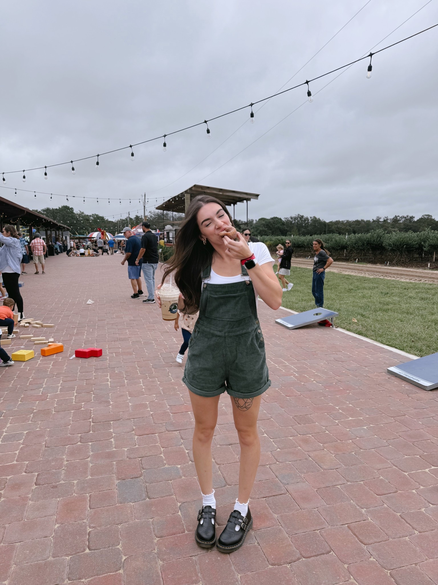 Pumpkin patch outfit 
-overalls are Princess Polly but from a year ago 

#LTKStyleTip #LTKHalloween #LTKSeasonal