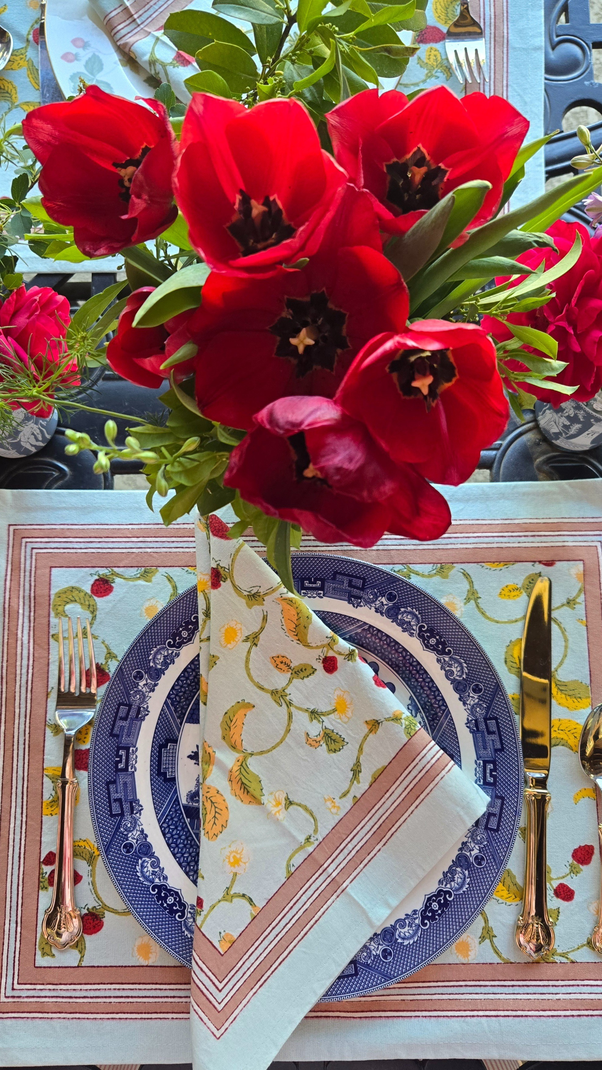 Gorgeous Couleur Nature French linens set a beautiful table with my mother's and Grandmother's china.

#LTKHome #LTKdayinmylife #LTKSeasonal