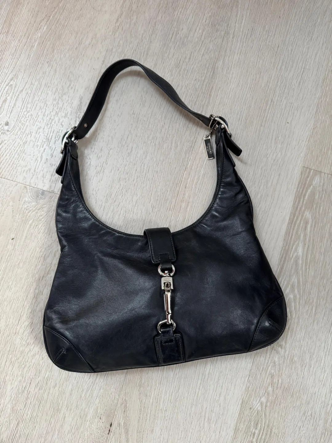 Y2K Coach Leather Hobo Bag | Etsy (US)