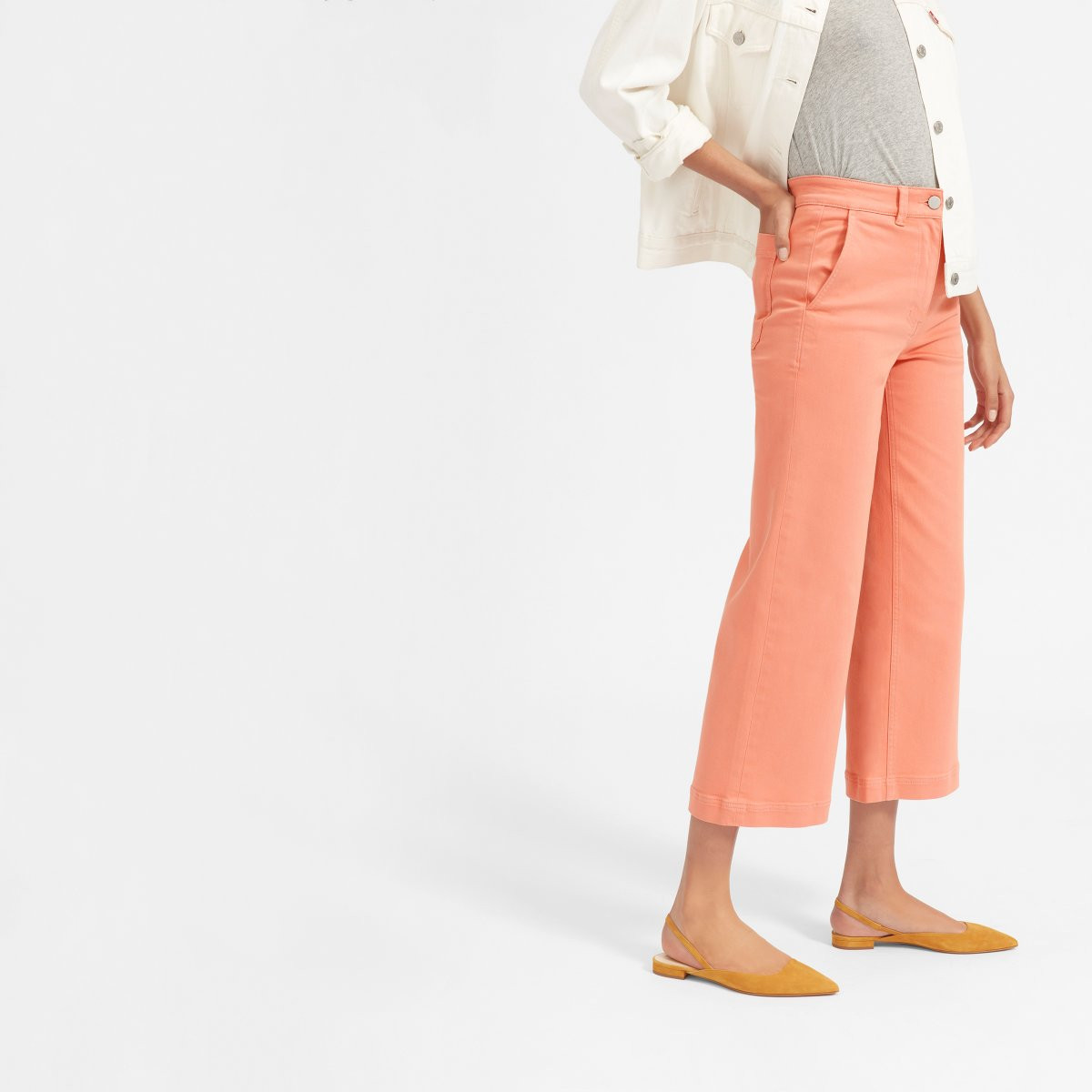 The Wide Leg Crop Pant | Everlane