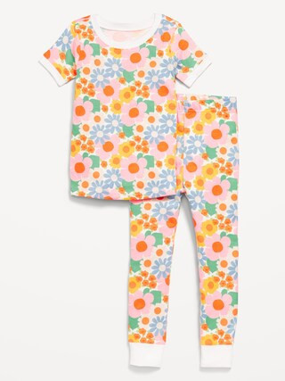 Snug-Fit Printed Pajama Set for Toddler & Baby | Old Navy (US)