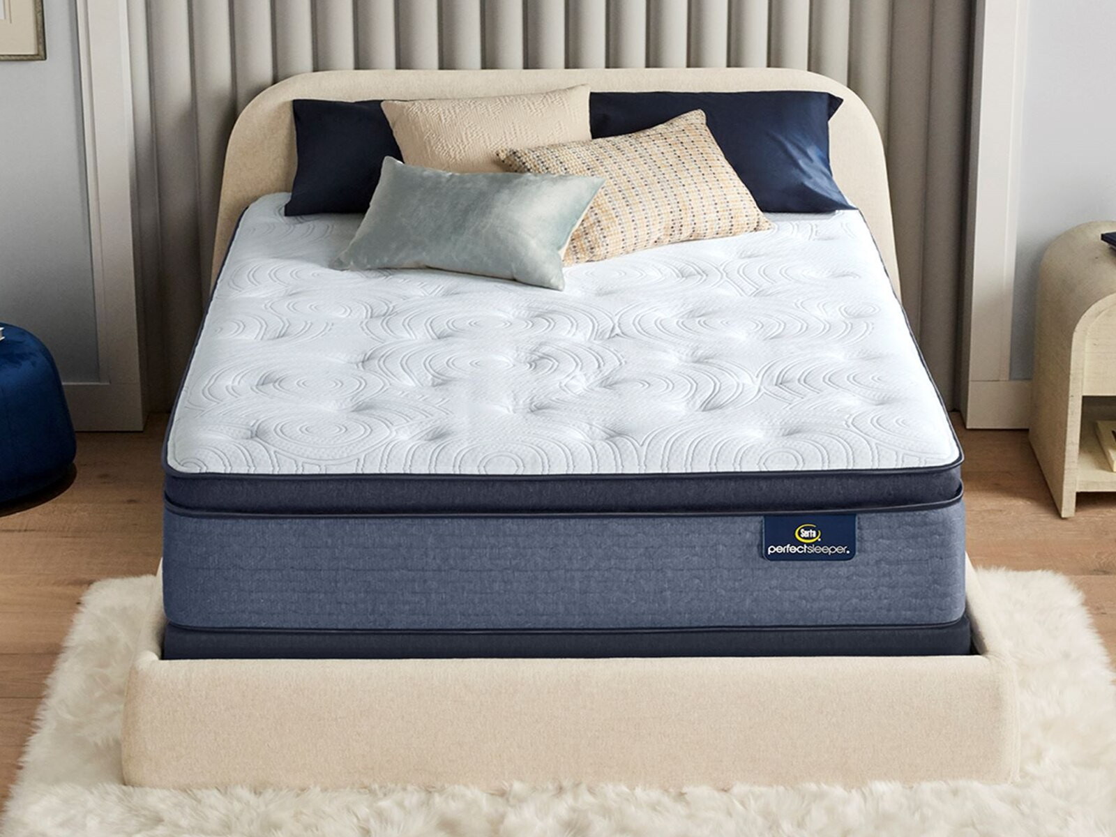 Serta Sapphire Canyon 16" Firm Pillow Top Mattress | Mattress Firm