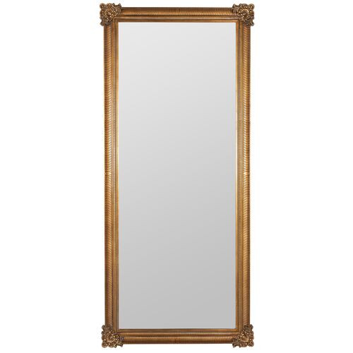 Duchess Floor Mirror, Antiqued Gold | One Kings Lane