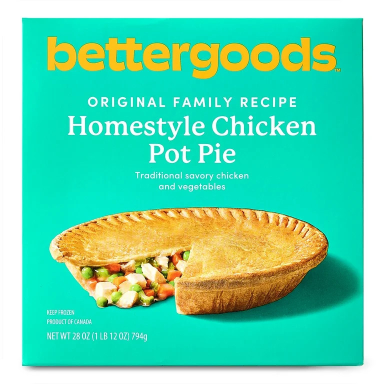 bettergoods Homestyle Chicken Pot Pie, 28 oz (Frozen) | Walmart (US)