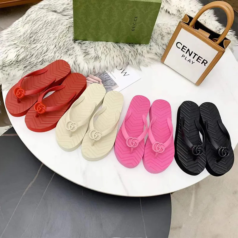 DUPE Gu Cci Fashion Outdoor Casual Flat Herringbone Slippers Boots For Summer Beach Slippers Slid... | DHGate