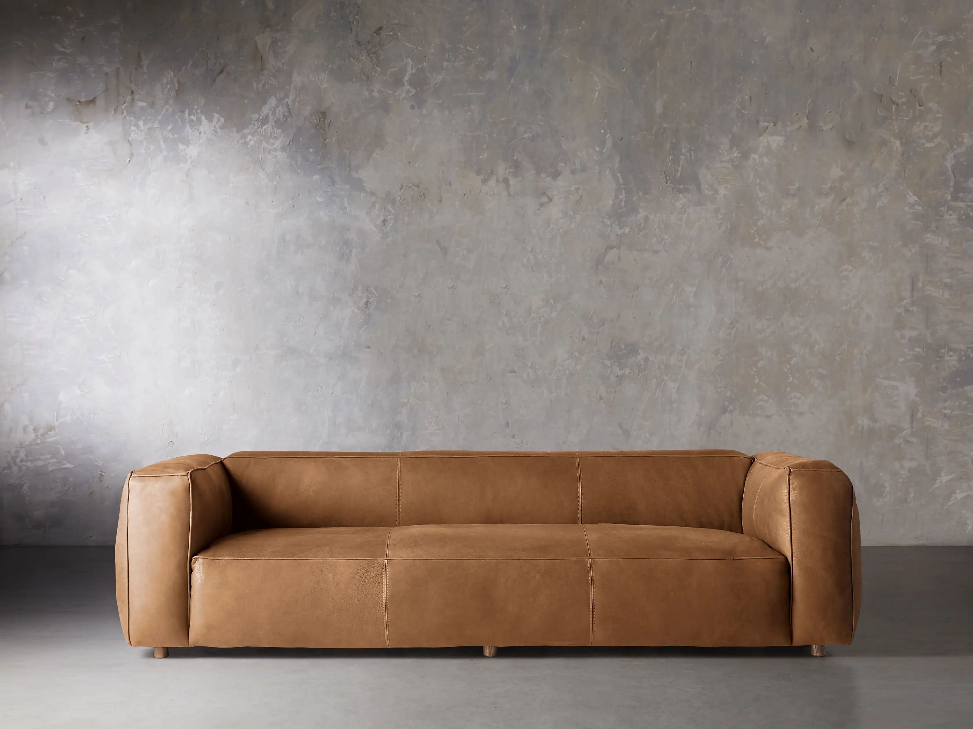 Madrone Leather Sofa | Arhaus