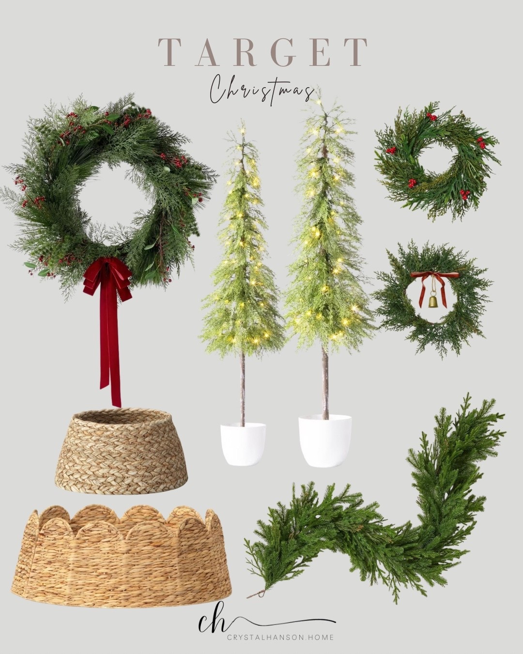 Christmas greenery from target!

#LTKFindsUnder50 #LTKHome #LTKSeasonal