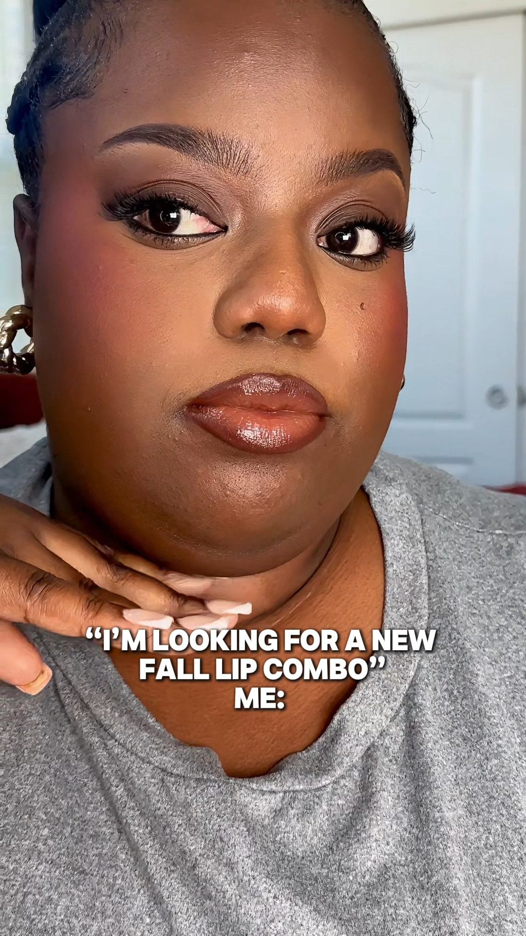 Fall lip combo - Using NYX line loud pencil “rebel kind”
Urban Decay Vice Lip Bond Glossy Longwear Liquid Lipstick”crushing”
Elf glow reviver “vanilla toffee”

#LTKBeauty