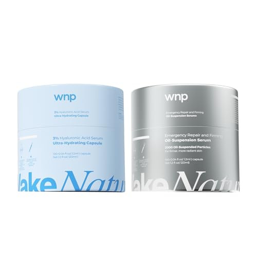 WNP 3% Hyaluronic Acid and Emergency Repair Serum Set (200 Vials, 2 Packs) | Amazon (US)