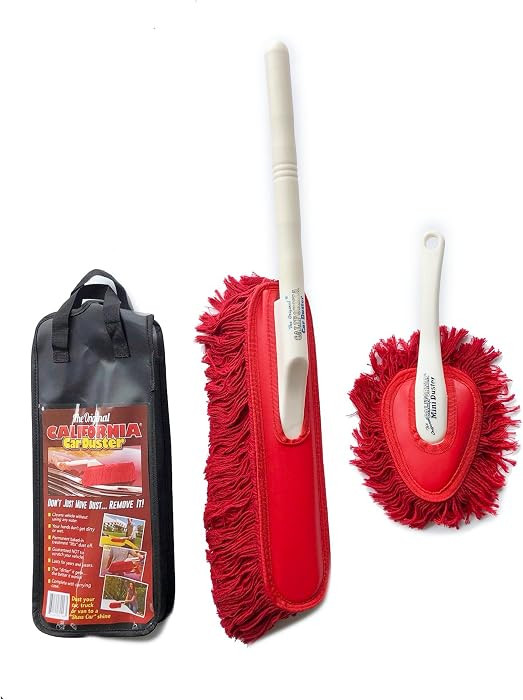 The Original California Car Duster Detailing Kit with Plastic Handle, Model Number: 62445 , Red | Amazon (US)
