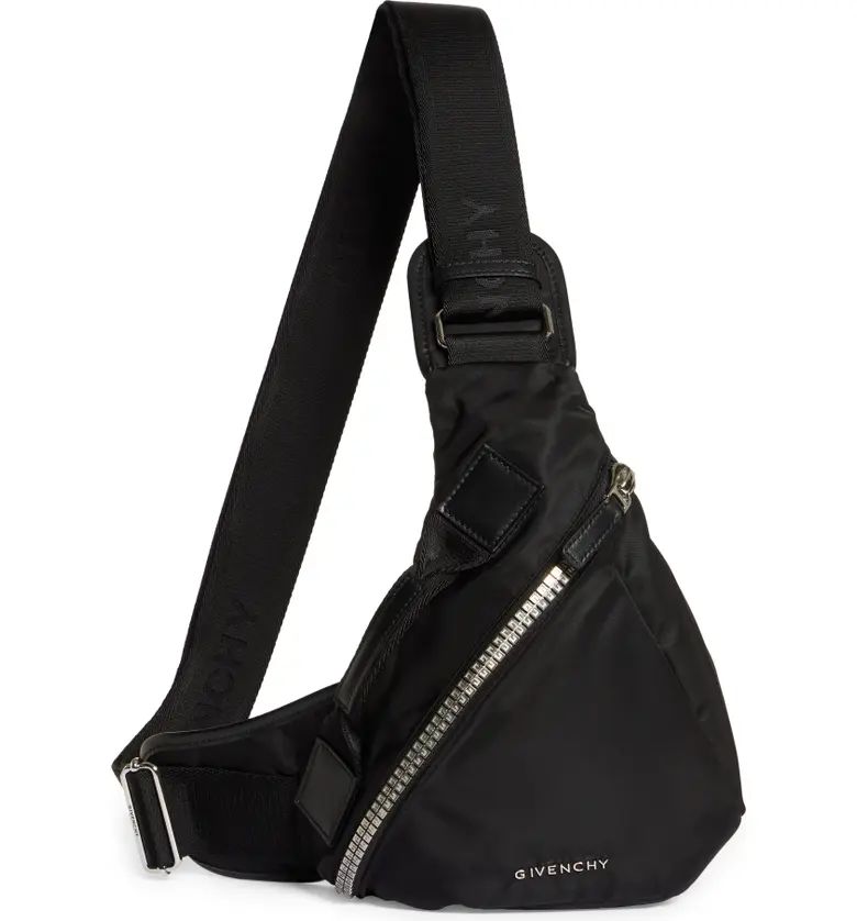 Givenchy Small G-Zip Triangle Sling Backpack | Nordstrom | Nordstrom