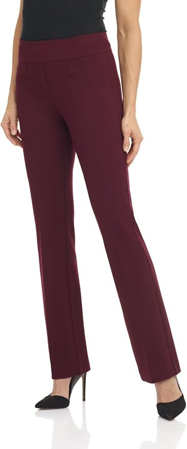 Rekucci Women's Secret Figure Pull-On Knit Bootcut Pant w/Tummy Control | Amazon (US)