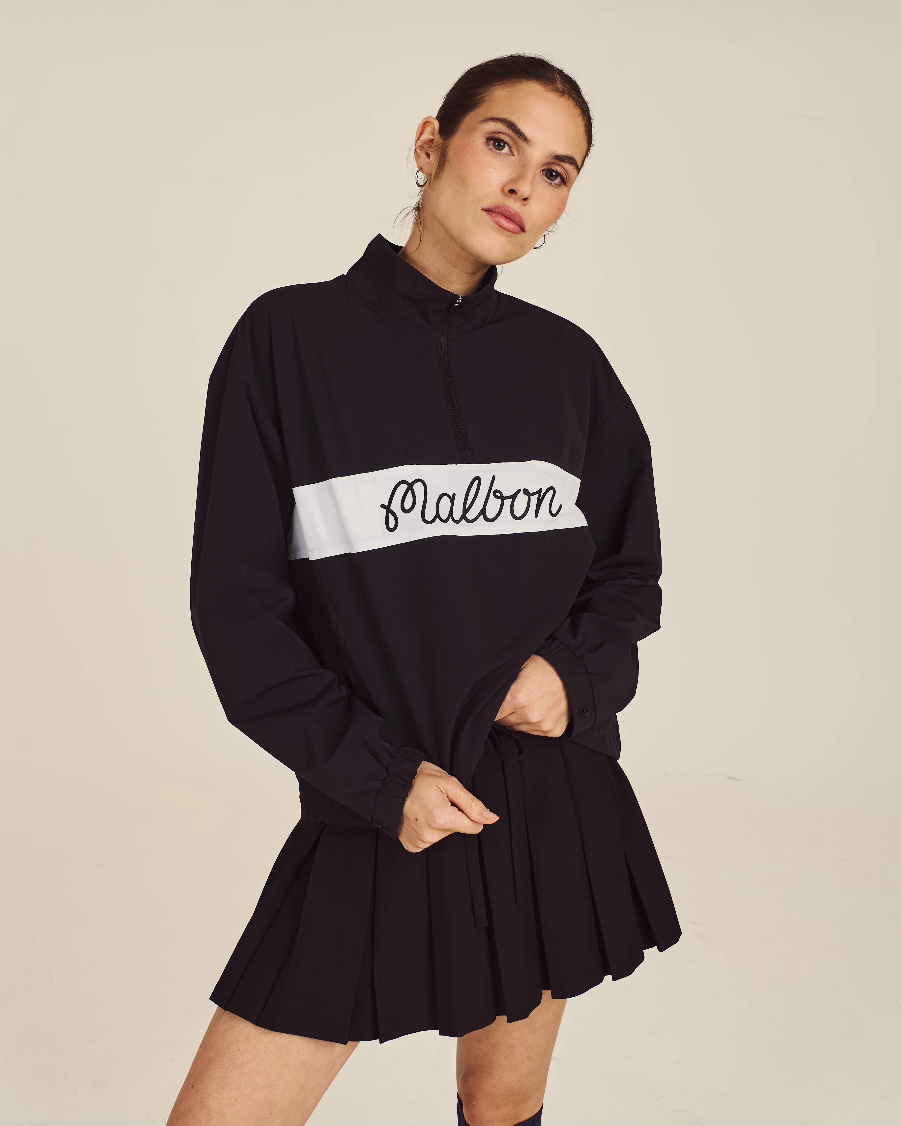 CROSSCOURT WINDBREAKER | Malbon Golf