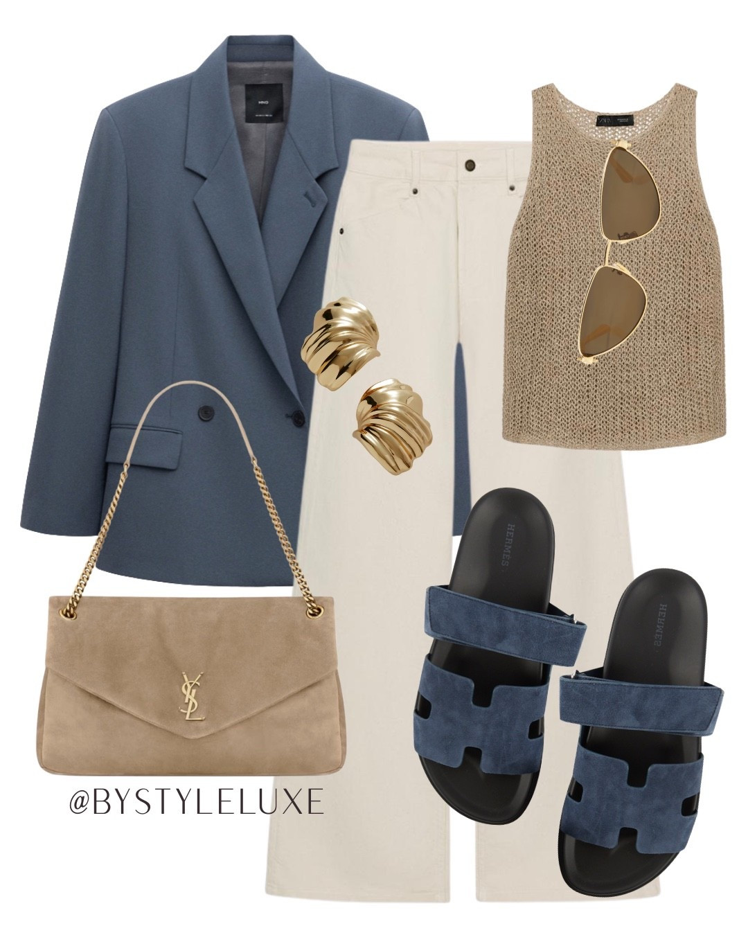 BLAZER & JEANS - Obsessed with this whole outfit! This Mango blazer has been going viral and goes so well with neutrals and denim. Styled here with @Zara jeans 

#blazer #jeans #springoutfit

#LTKspring #LTKjeans #LTKshoes