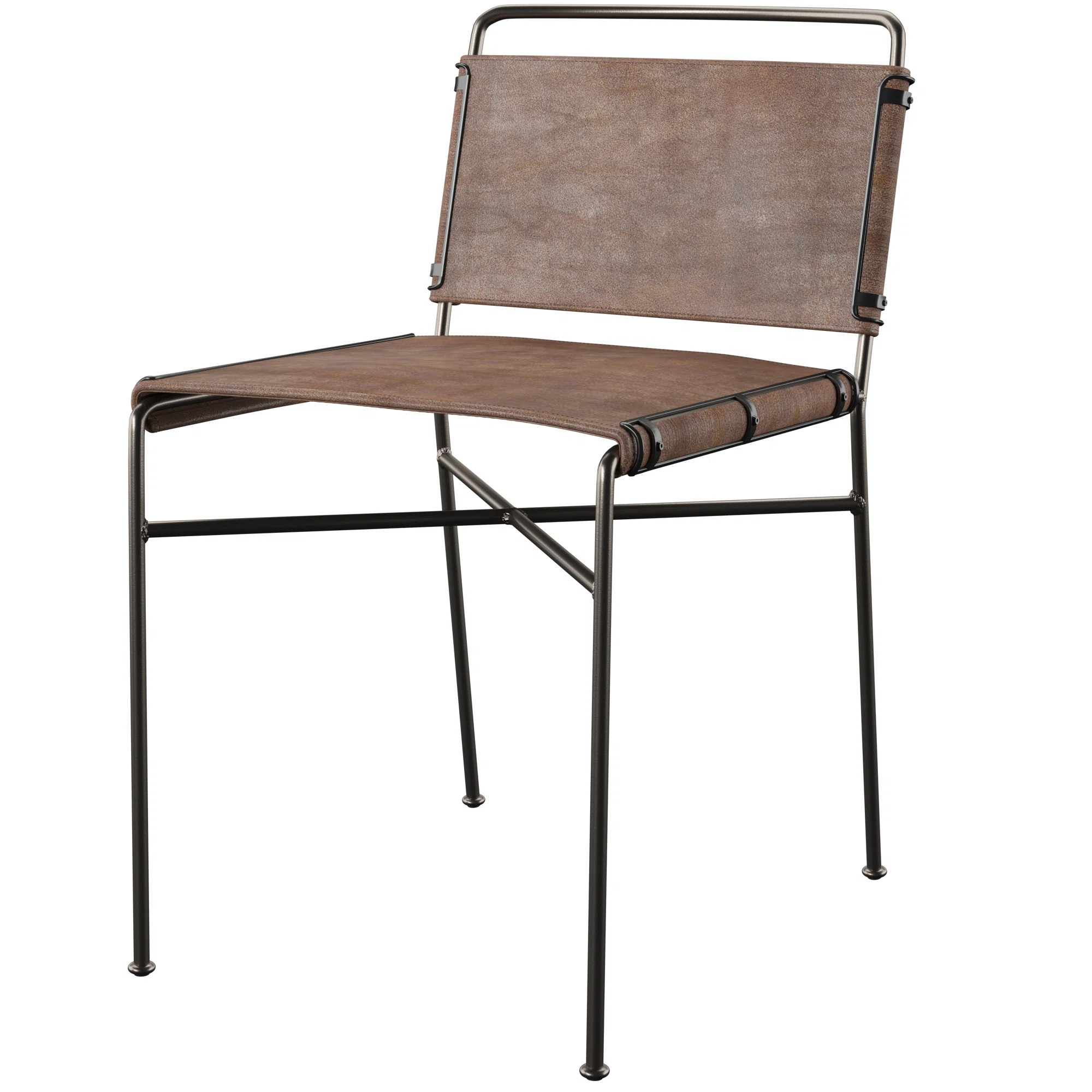 Stoehr 18.9'' H Faux Leather Upholstered Side Chair | Wayfair North America