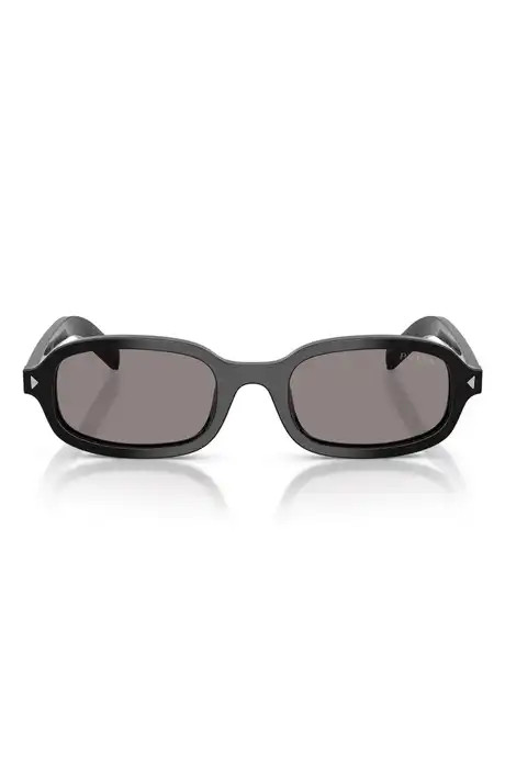 Triomphe 53mm Rectangular Sunglasses | Nordstrom
