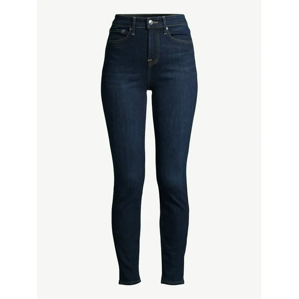 Free Assembly Women's High Rise Skinny Jeans - Walmart.com | Walmart (US)