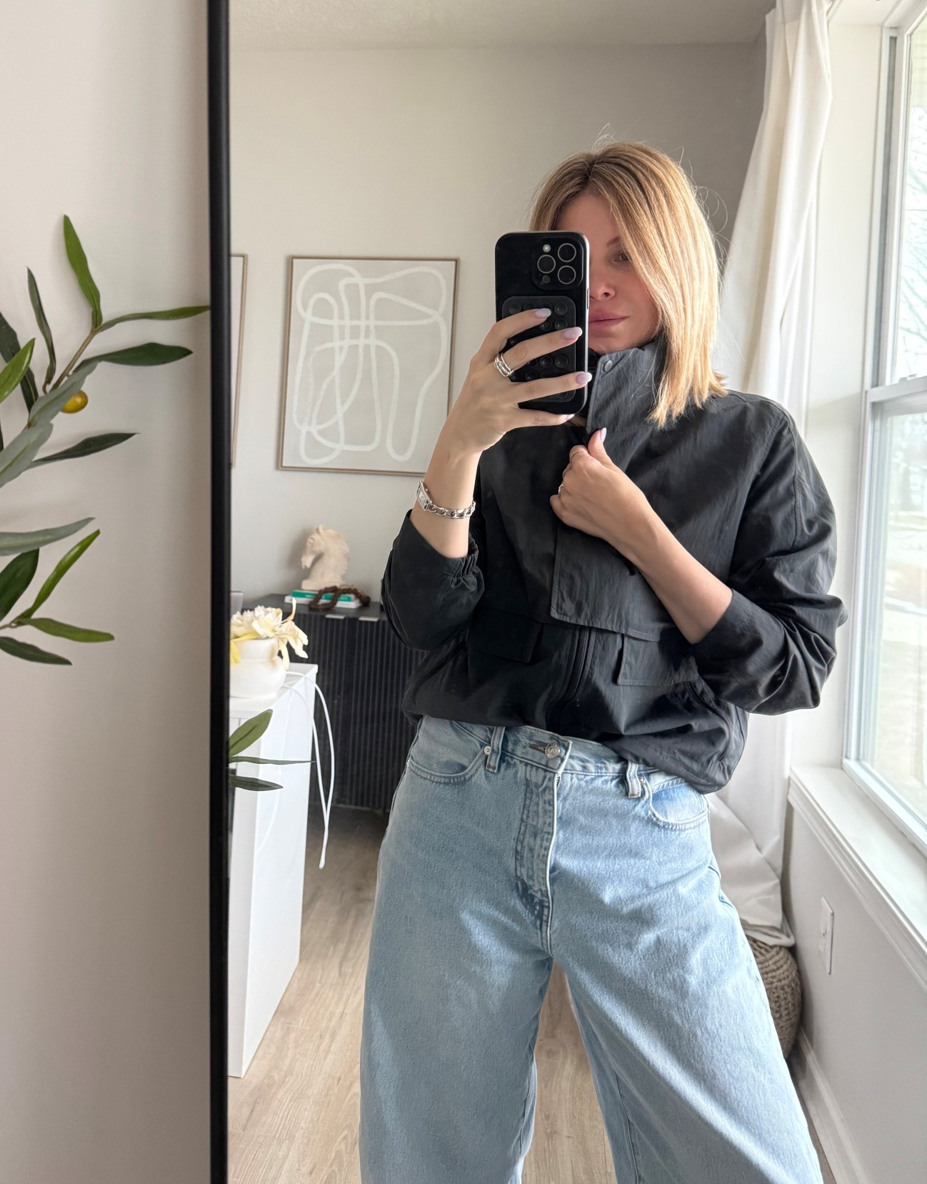 Don’t sleep on this lululemon windbreaker! Wearing size small in black  

#LTKOver40 #LTKootd #LTKPetite