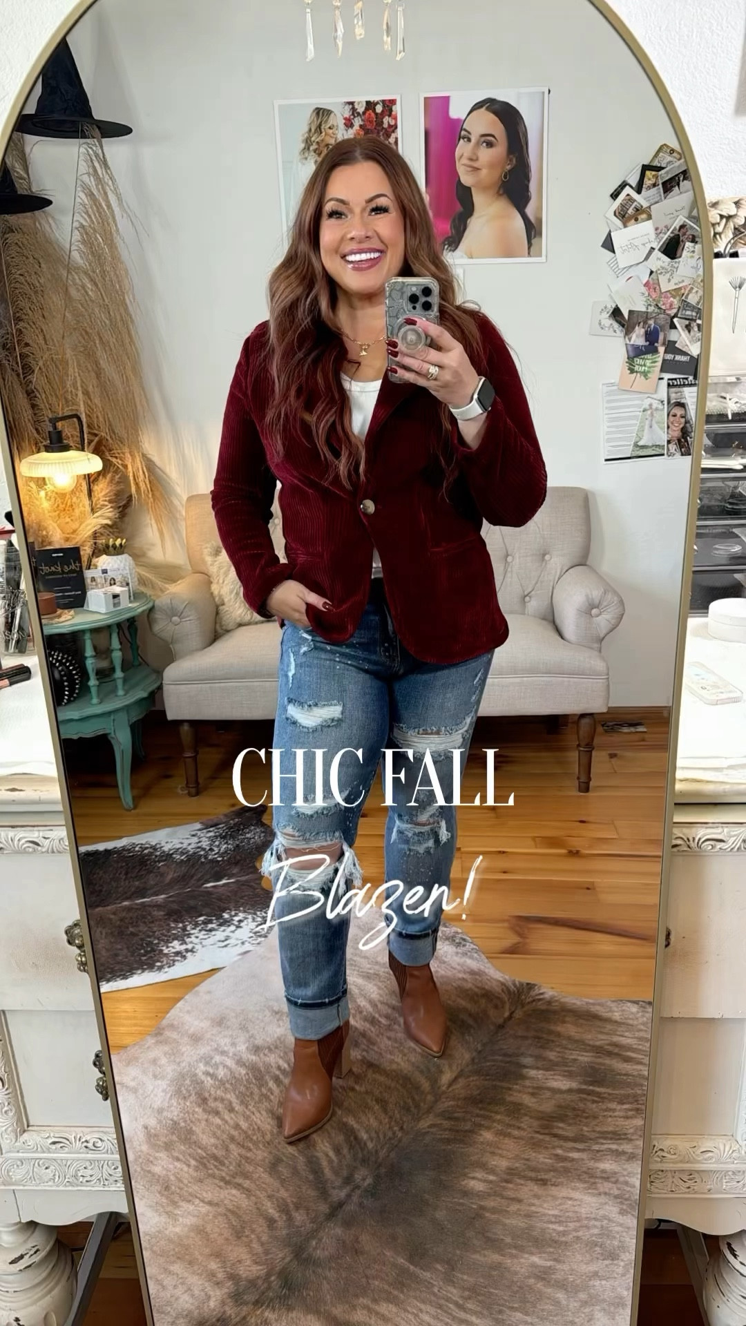 Fall just got a major upgrade! 🍂✨ 🧡Ready to turn heads? Grab your favorite pair of jeans and throw on a statement blazer for that effortlessly chic look. Whether you’re running errands or heading to brunch, this combo is perfect for any fall occasion. Trust me, this is the season to layer up and look fabulous doing it! Shop the look and step into fall fashion like a pro! 

#LTKHoliday #LTKStyleTip #LTKSeasonal