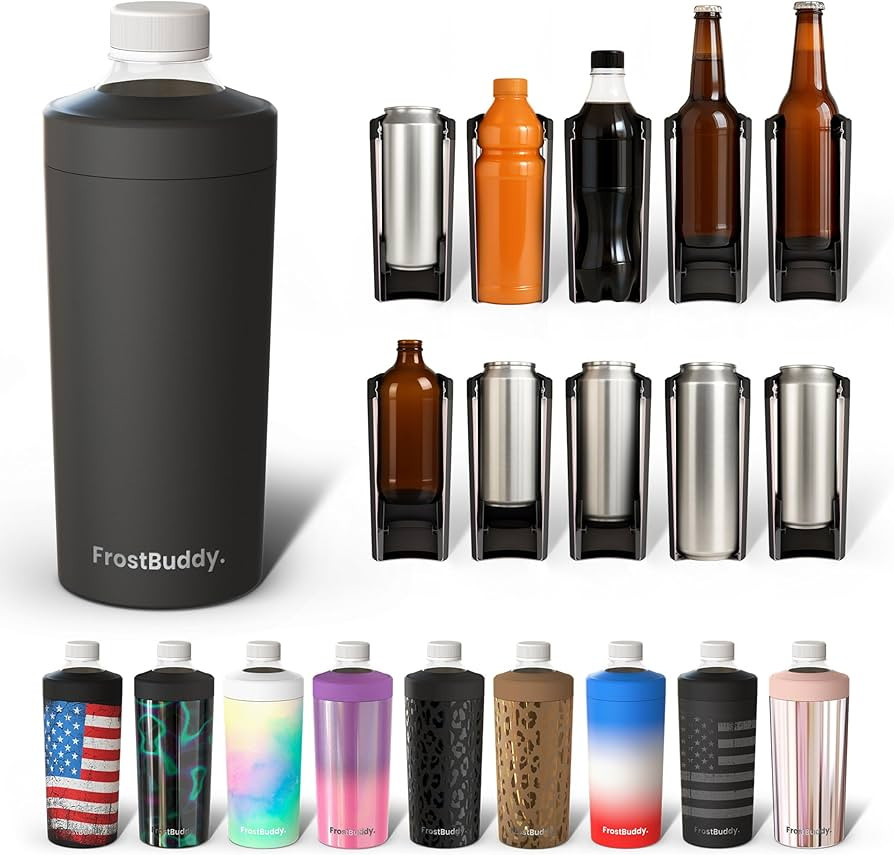 Universal Buddy XL Can Cooler by Frost Buddy - Fits 12-ounce, 16-ounce, 20-ounce, and 24-ounce Ca... | Amazon (US)
