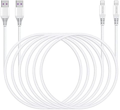 MFi Certified 10ft iPhone Charger Apple Cable 10 Foot 2Pack Lightning Charging Cord for Apple iPh... | Amazon (US)