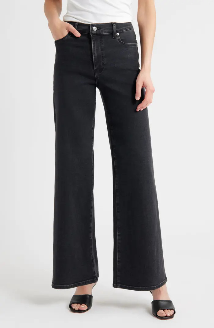 Le Slim Palazzo High Waist Wide Leg Jeans | Nordstrom