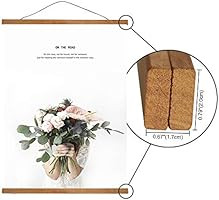 Miaowater 2 Pack Poster Frame,12x15 12x16 12x17 12x18 12x20 Magnetic Light Wood Wooden Frames Han... | Amazon (US)