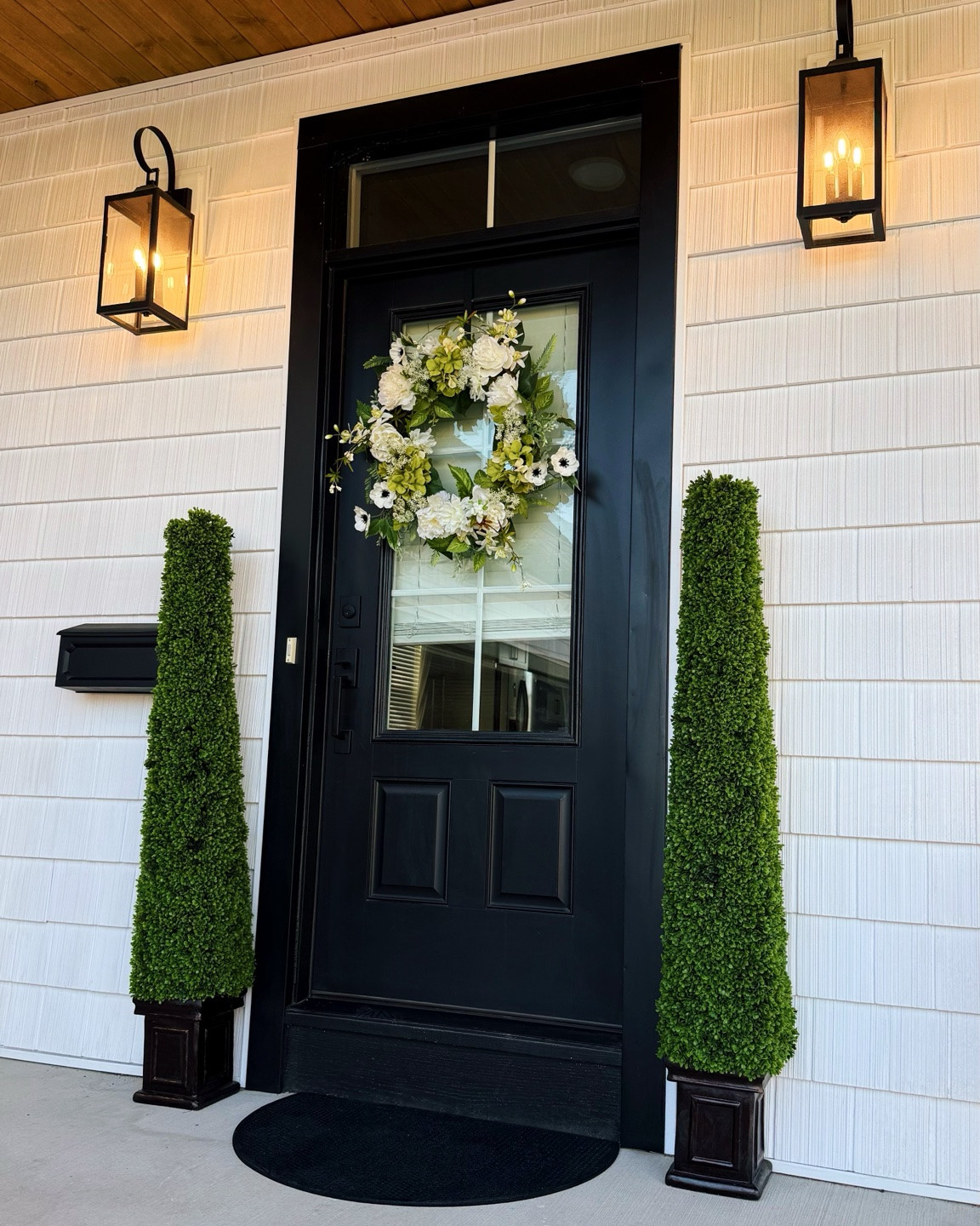 Front Porch Details ✨🏡

The wreath is from HomeGoods, and the hydrangeas in the planters are artificial flowers that I also found at HomeGoods!

#LTKSeasonal #LTKHome