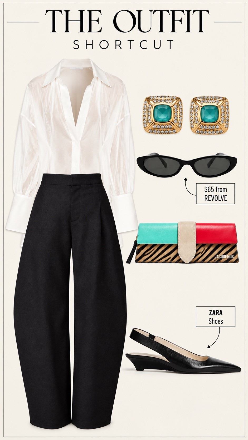 this is the kind of outfit that makes u look like u know fashion without looking like u tried too hard. Polished, expensive and a little unexpected.💁🏼‍♀️🥂

#LTKootd #LTKOver40 #LTKWorkwear