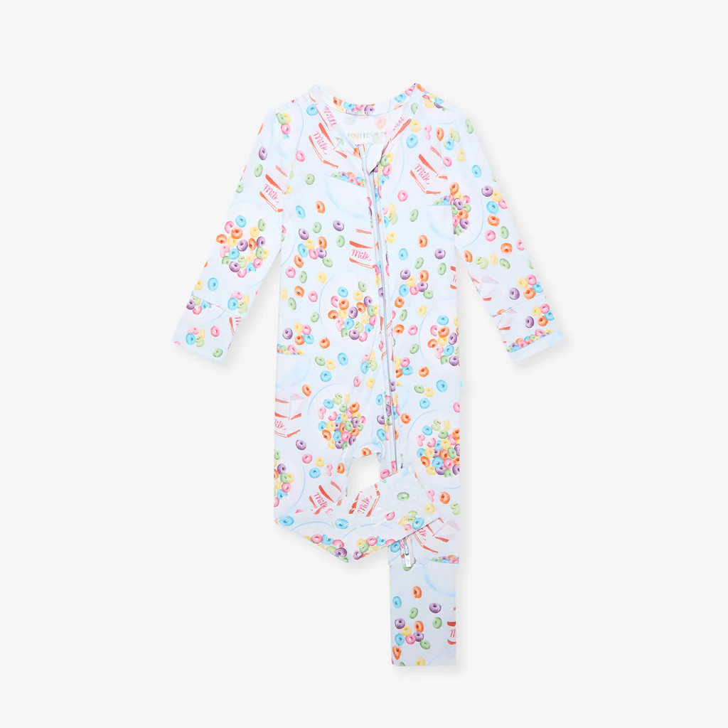 Breakfast Blue Baby Convertible Sleeper | Cereal | Posh Peanut