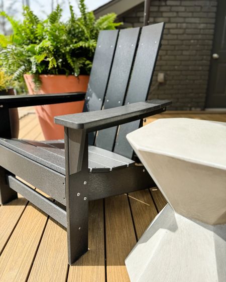 This backyard space is almost finished! I love this outdoor table and its unique shape adds some fun character 🖤

Outdoor decor, outdoor furniture, patio, patio furniture, deck , deck chair, porch, seasonal, seasonal finds, spring, summer, backyard remodel, backyard refresh, spring refresh, wayfair, joss and main, planter pot, large planter#LTKSpringSale



#LTKSeasonal #LTKhome #LTKstyletip